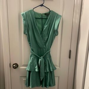 BCBG MAXAZRIA Emerald Green Dress